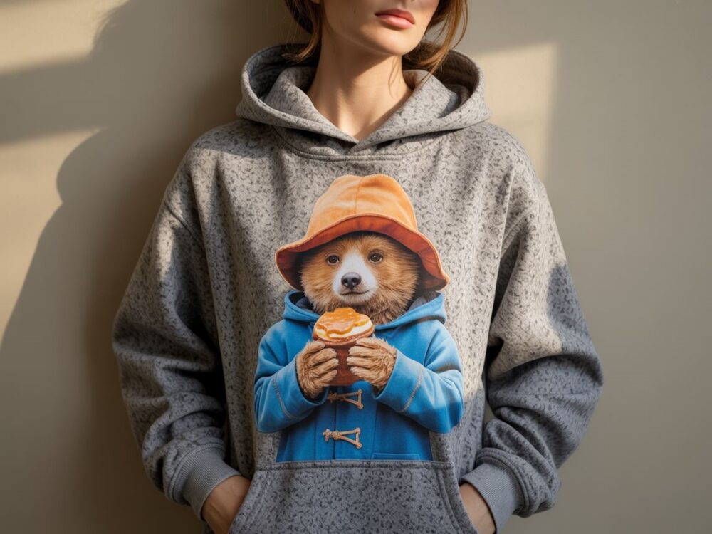 Miś Paddington na bluzie