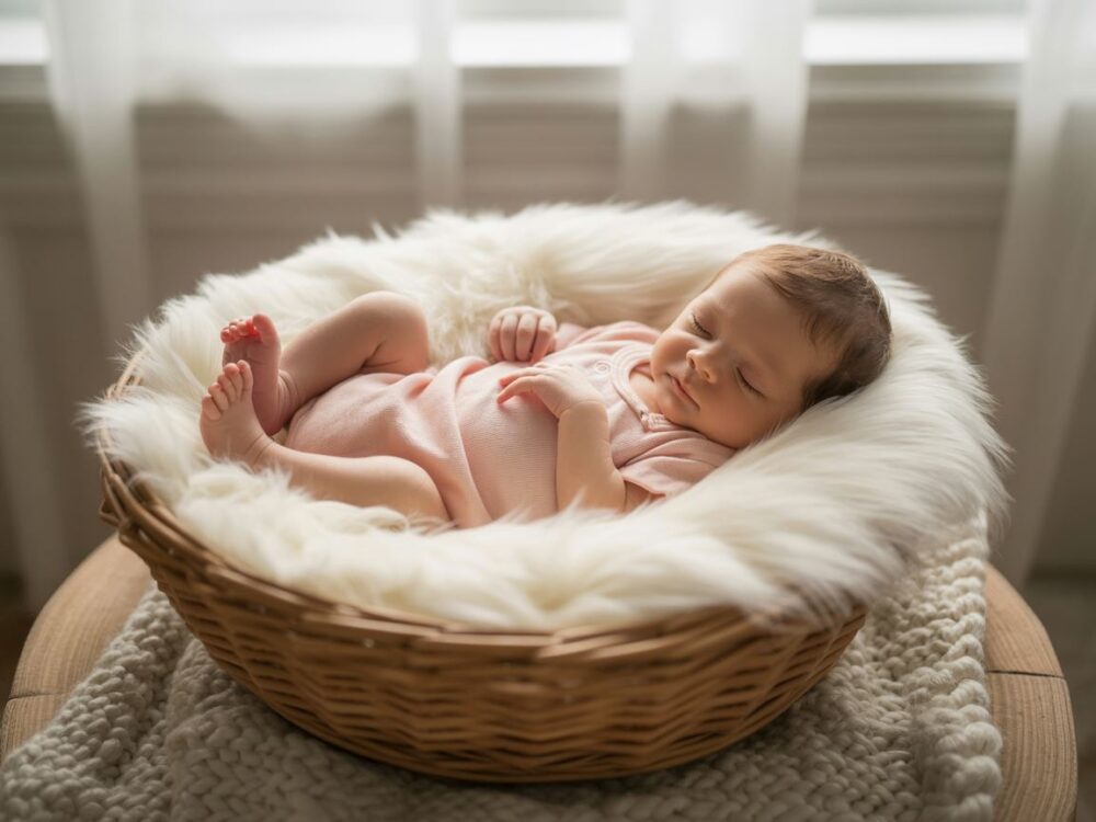 bezpieczny rożek dla noworodka