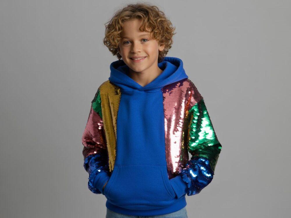 chłopięca bluza z cekinami