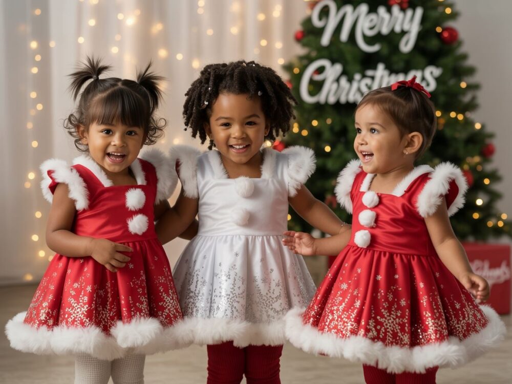 czerwona sukienka na Boże Narodzenie