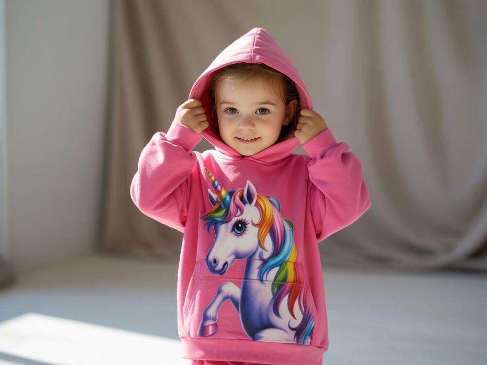 dziewczęca bluza pastelowa