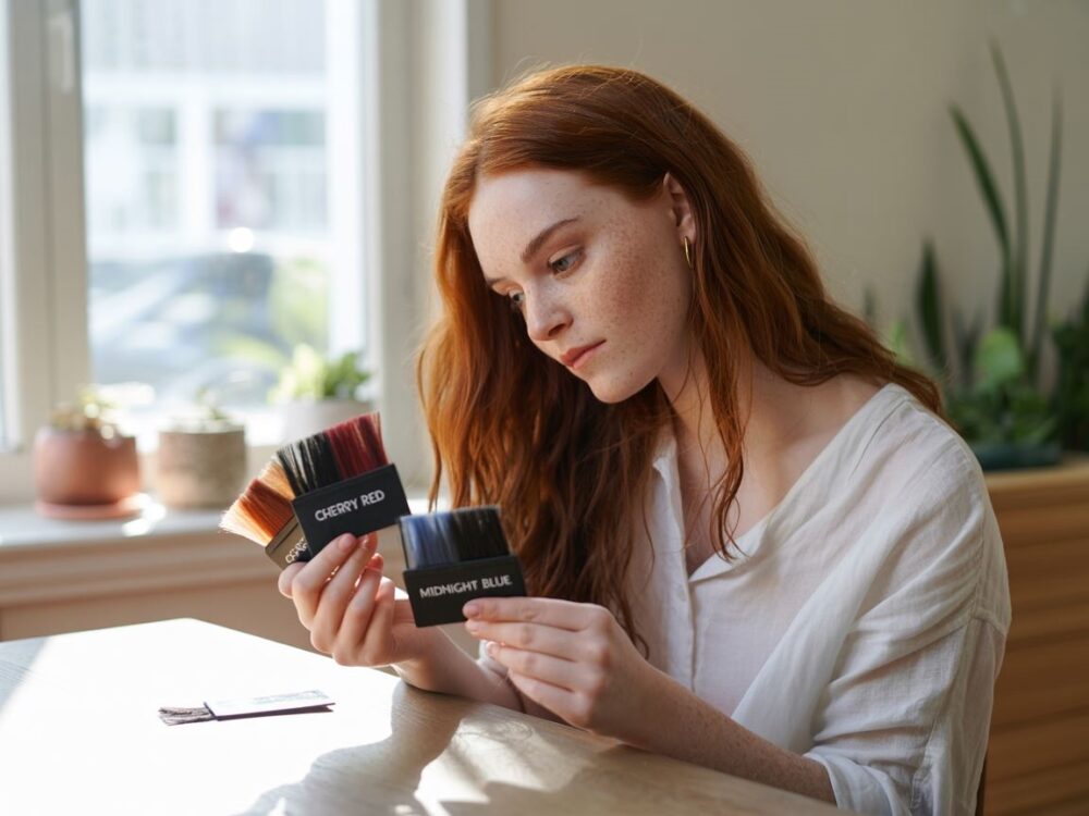 konsultacja koloru włosów