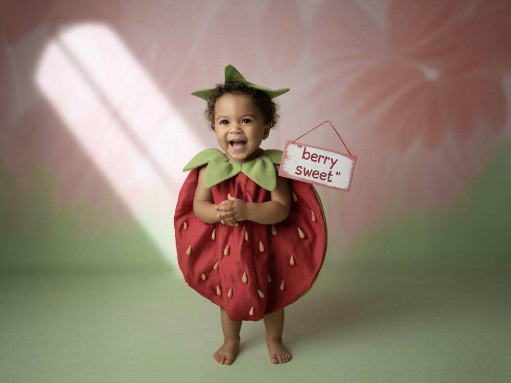 kostium truskawki na bal