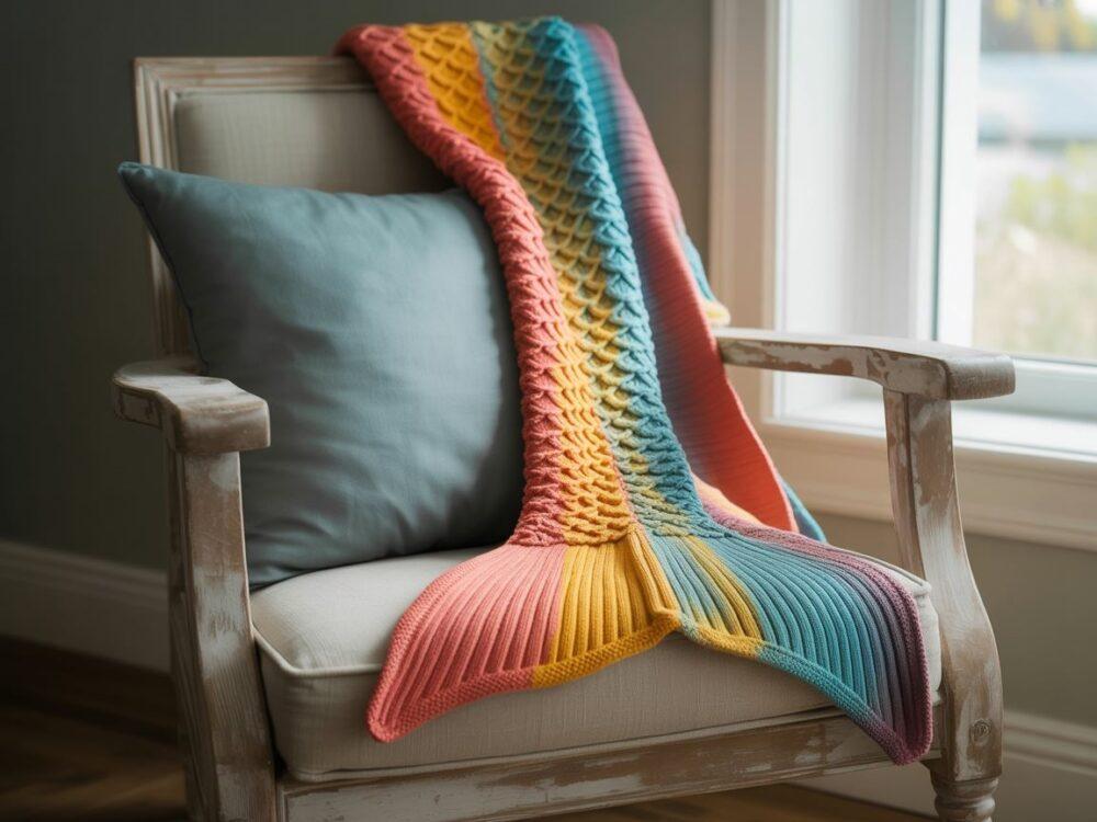 mermaid tail blanket na sofie