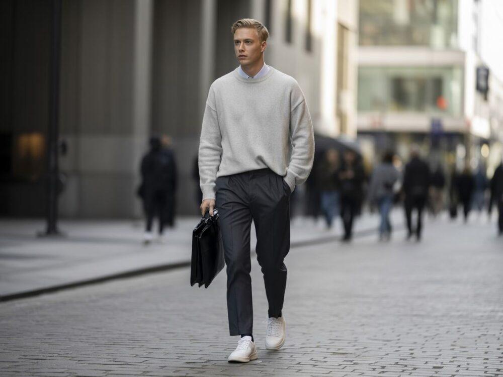 minimalistyczna moda męska