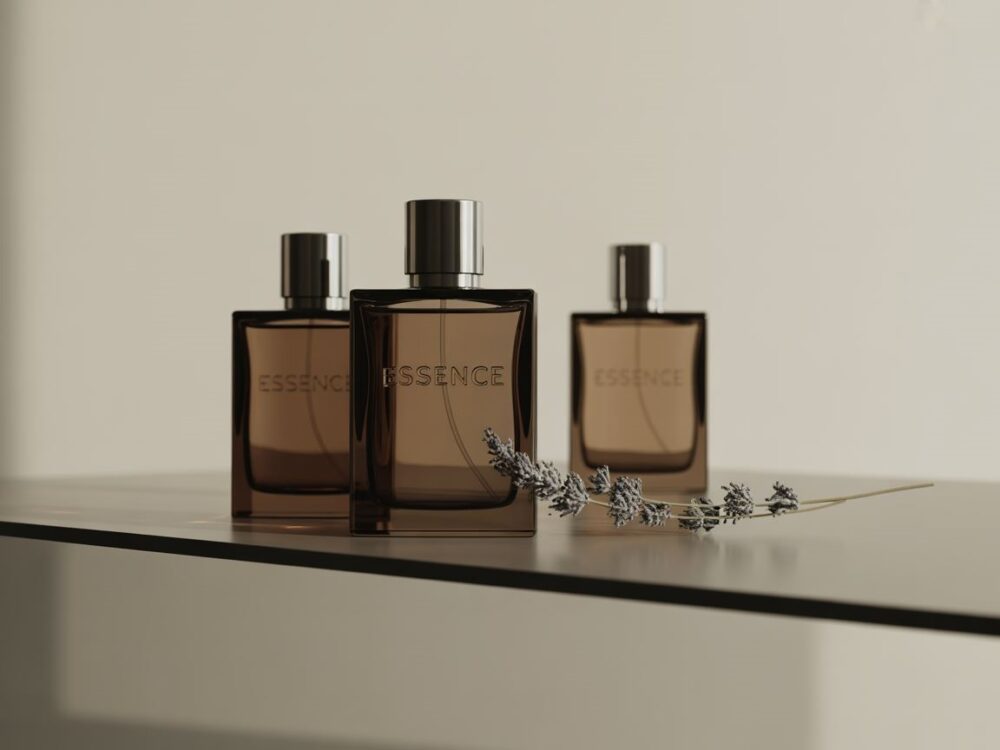 modne butelki perfum męskich