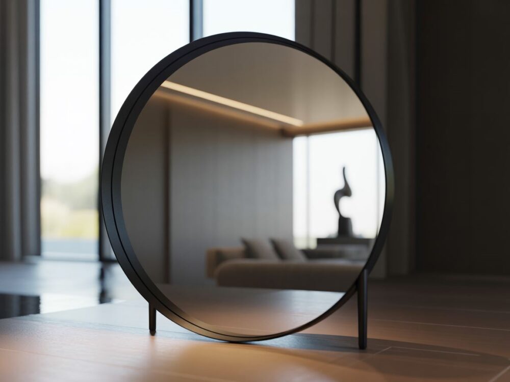 nowoczesne lustro dekoracyjne