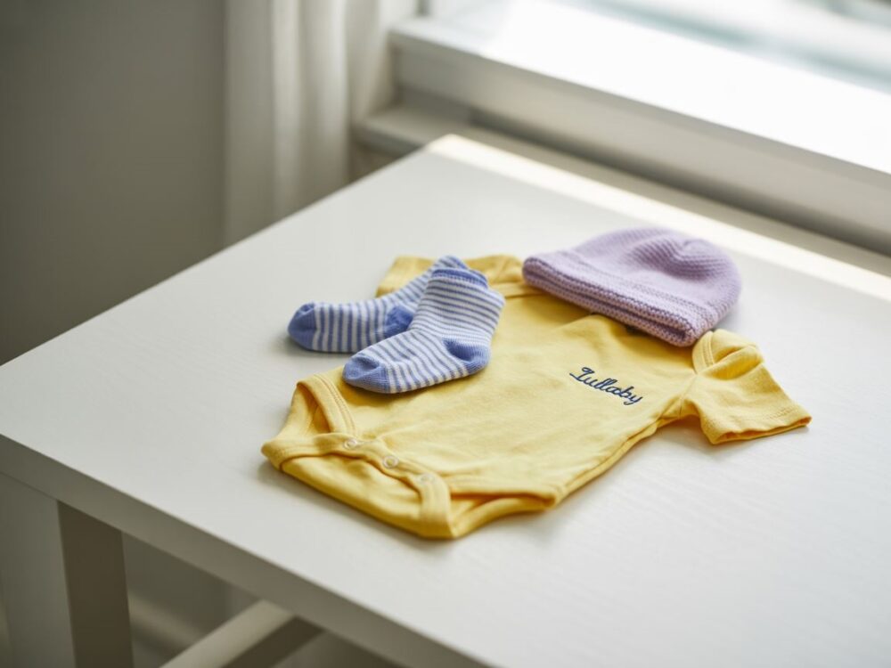 poskładane body niemowlęce