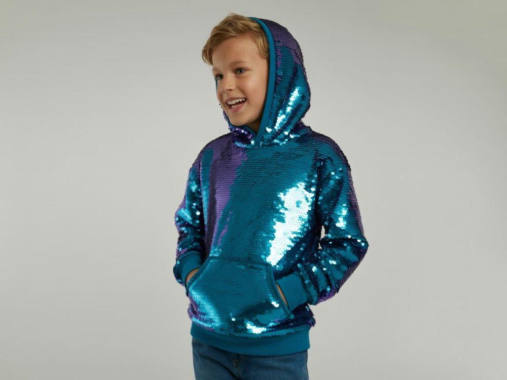 sequin hoodie dla chłopca
