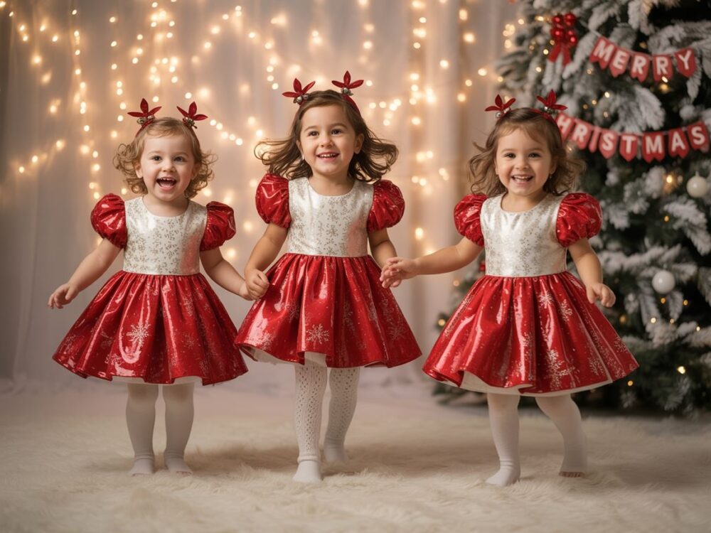 świąteczna sukienka dziecięca