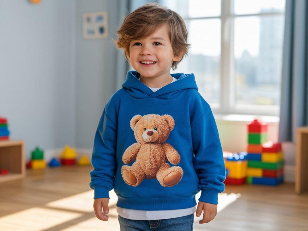 teddy bear sweatshirt boy