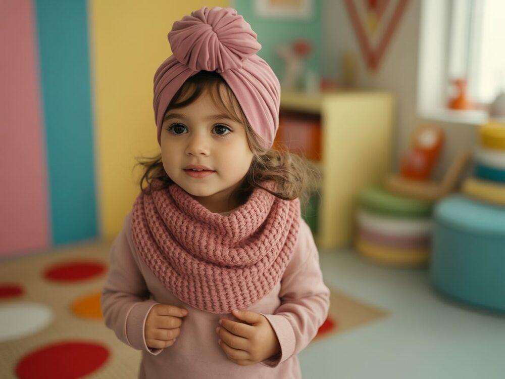 turban dla dziewczynki
