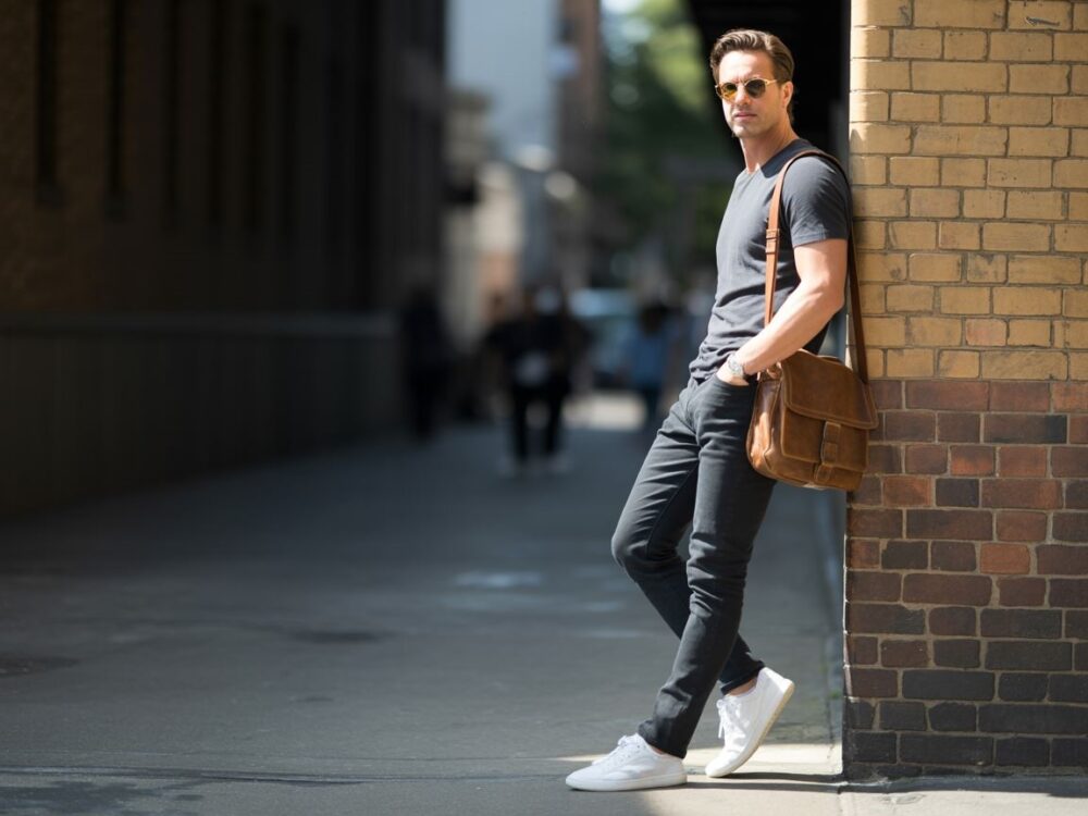 ubrania casual dla mężczyzn