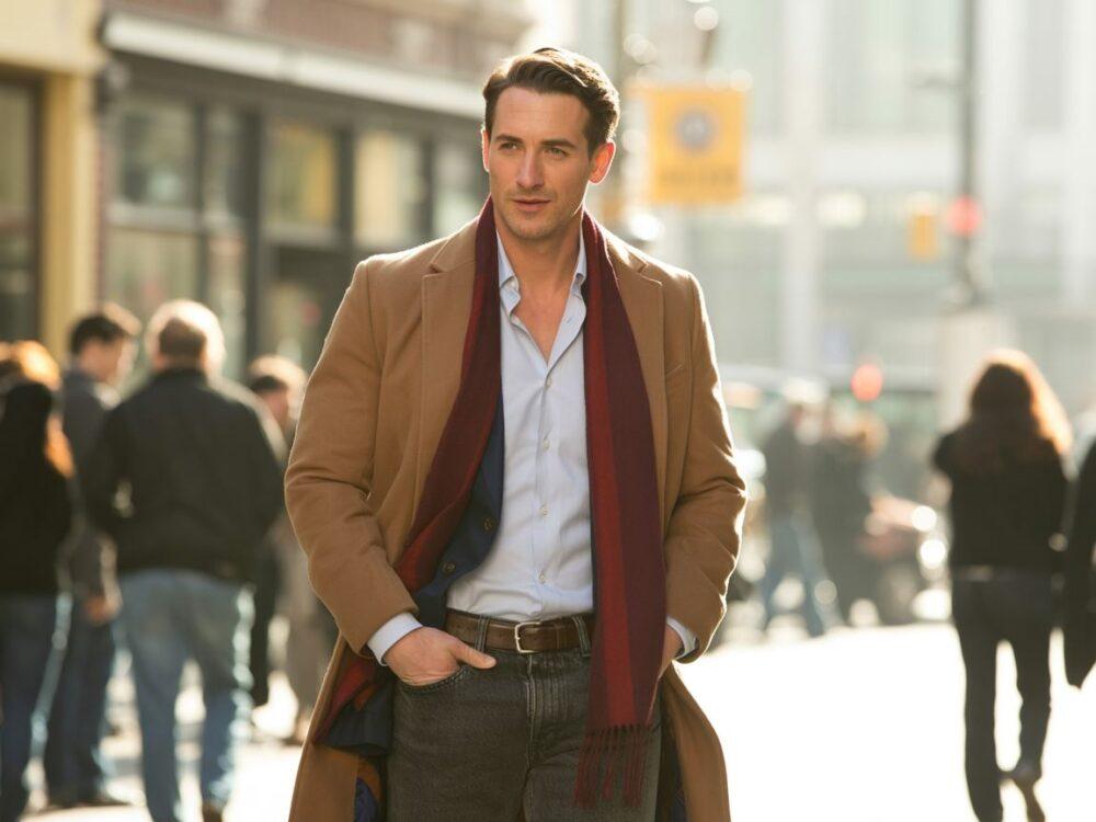 warstwowy strój męski